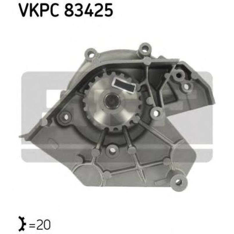 VKPC 83425 SKF - Насос охолоджуючої рідини